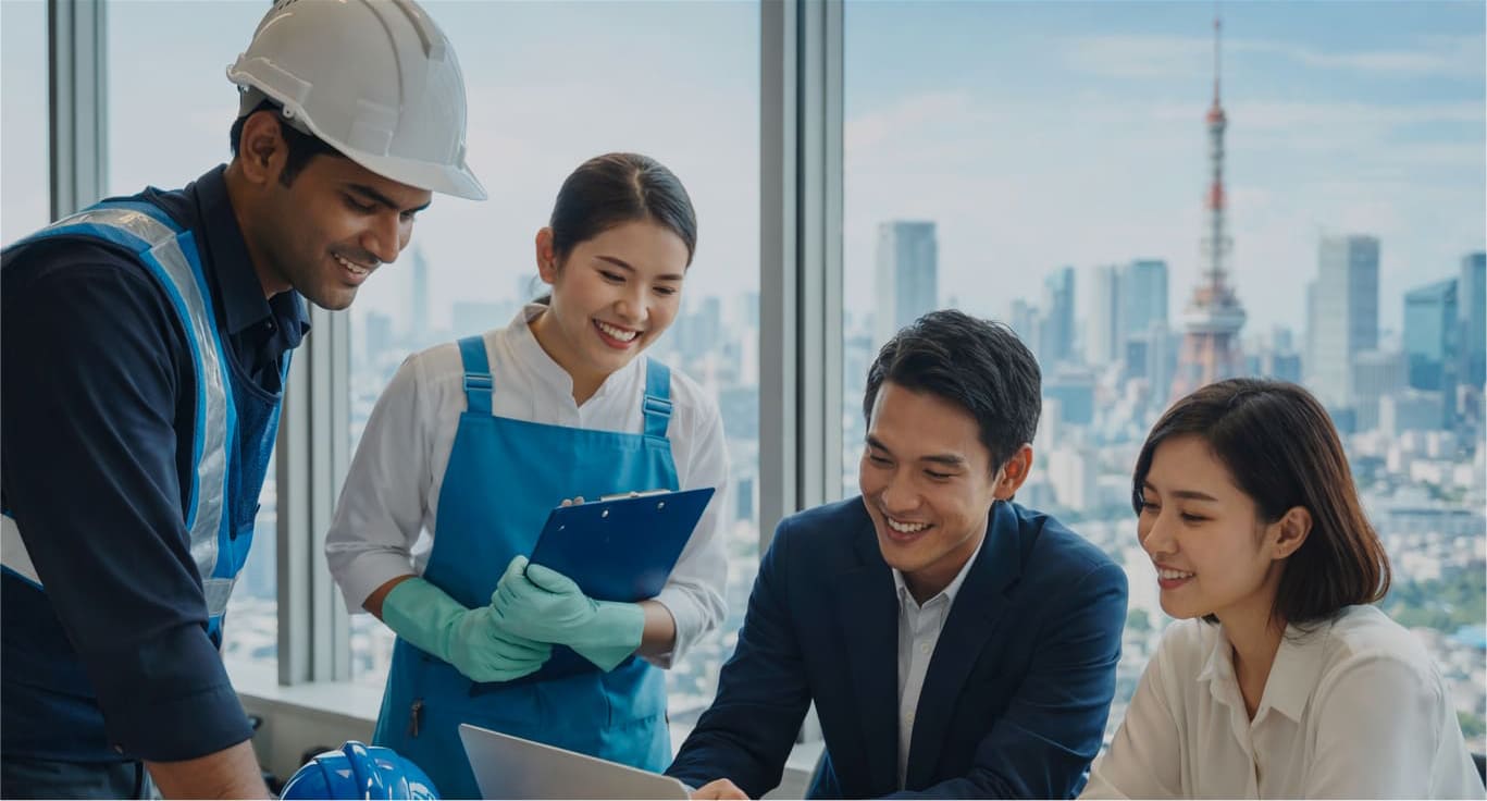 外国人との共生を目指し、
日本社会に安心を。